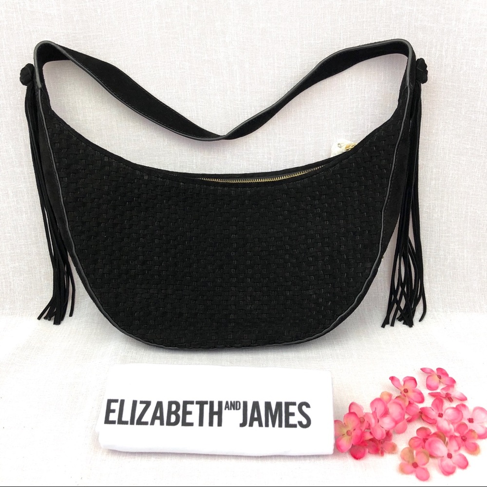 NEW Elizabeth and James Zoe Suede Hobo